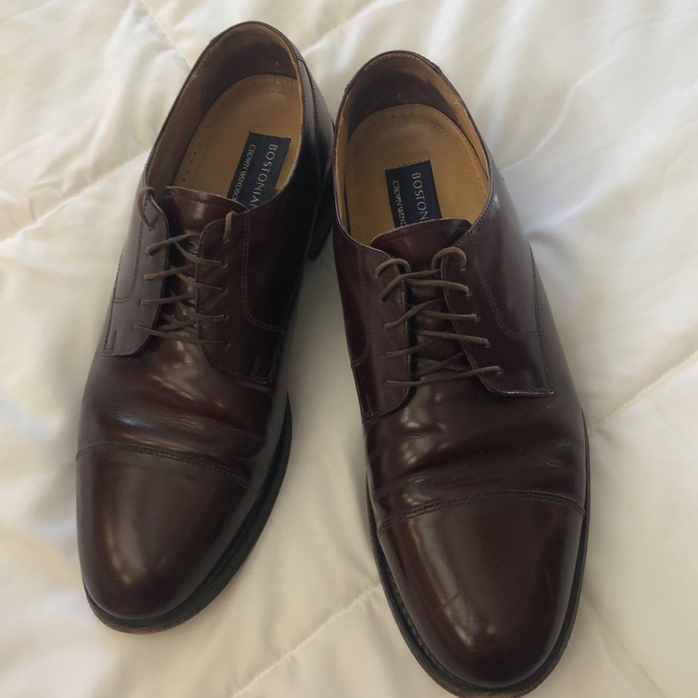 Men’s Bostonian Brown Dress Shoes Size 10.5